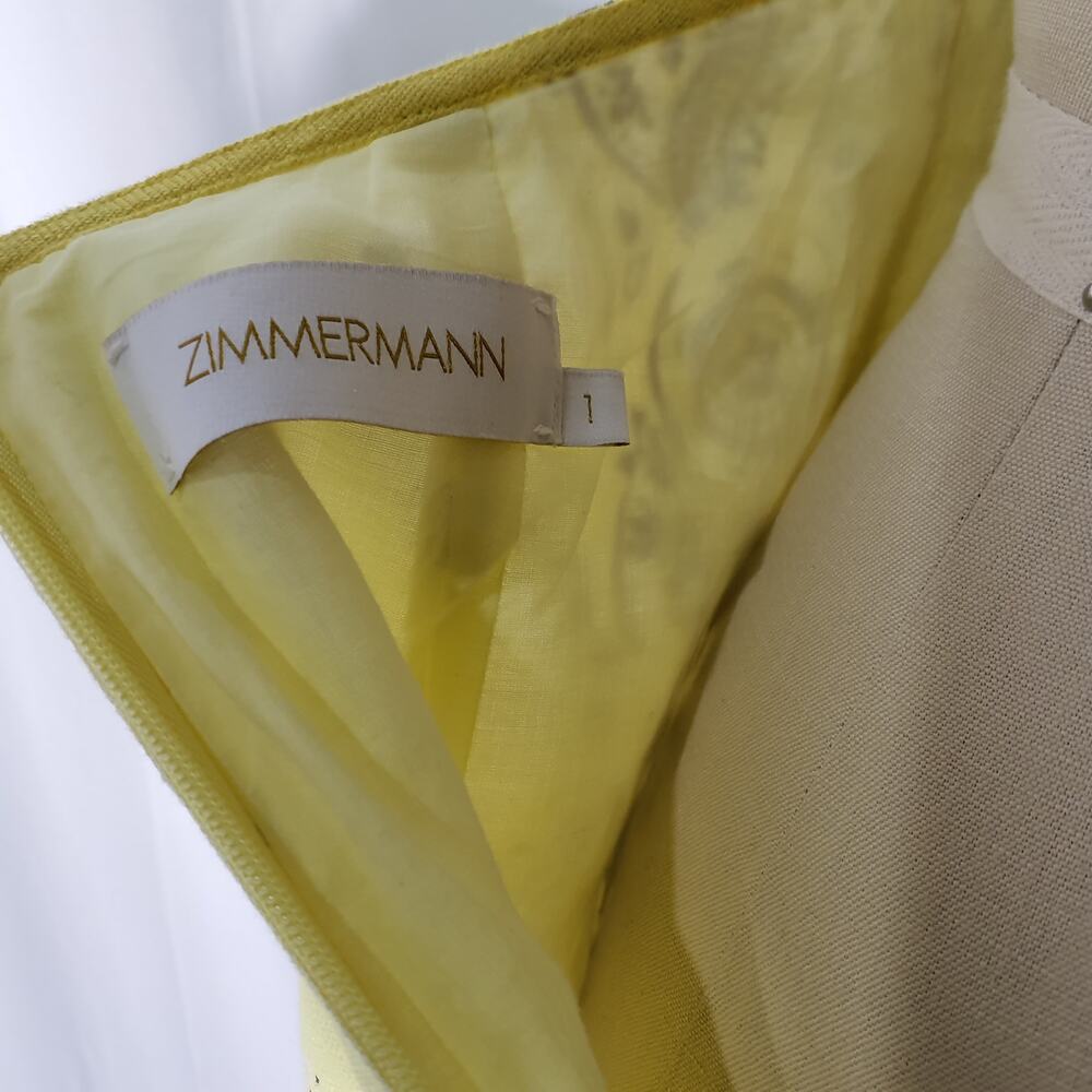 Zimmermann Yellow Matchmaker Dress - Picture 6 of 7